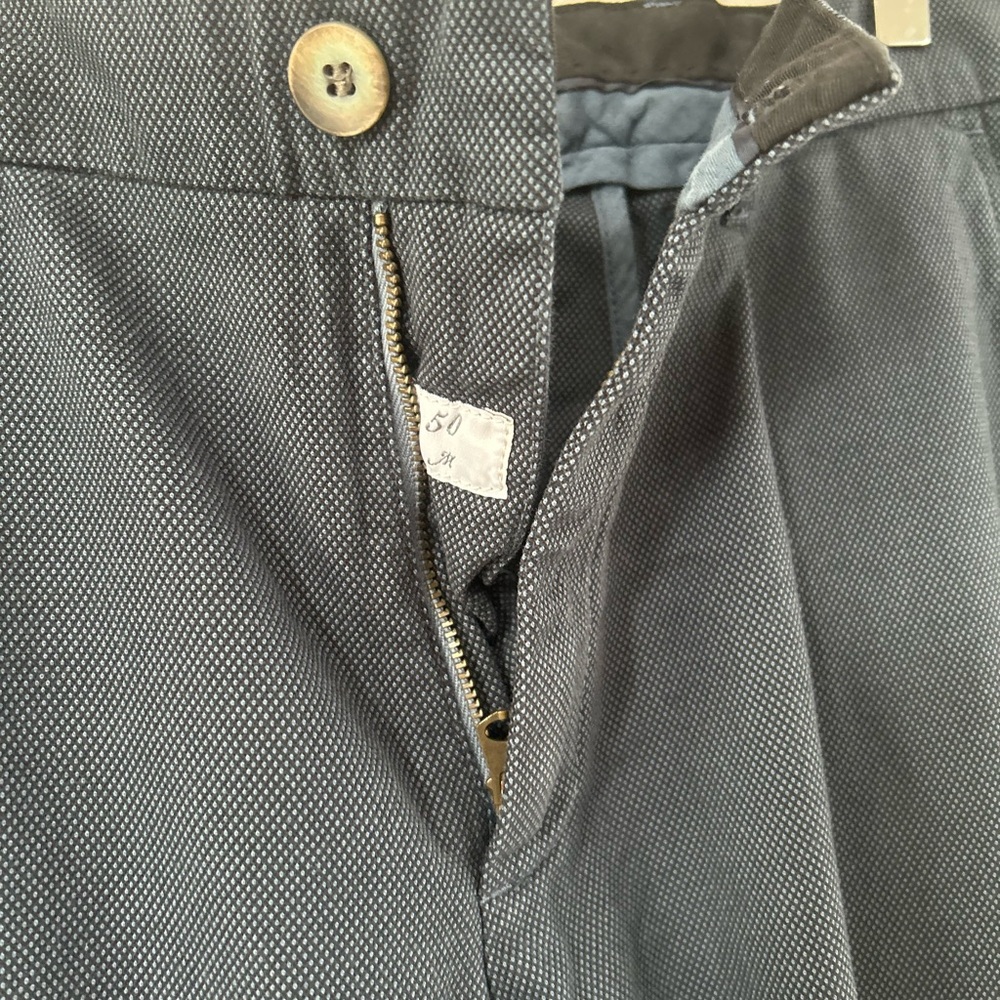 NWT Masons Italy Mens Size 34 34x32 Blue Slim Fit Pants NEW
